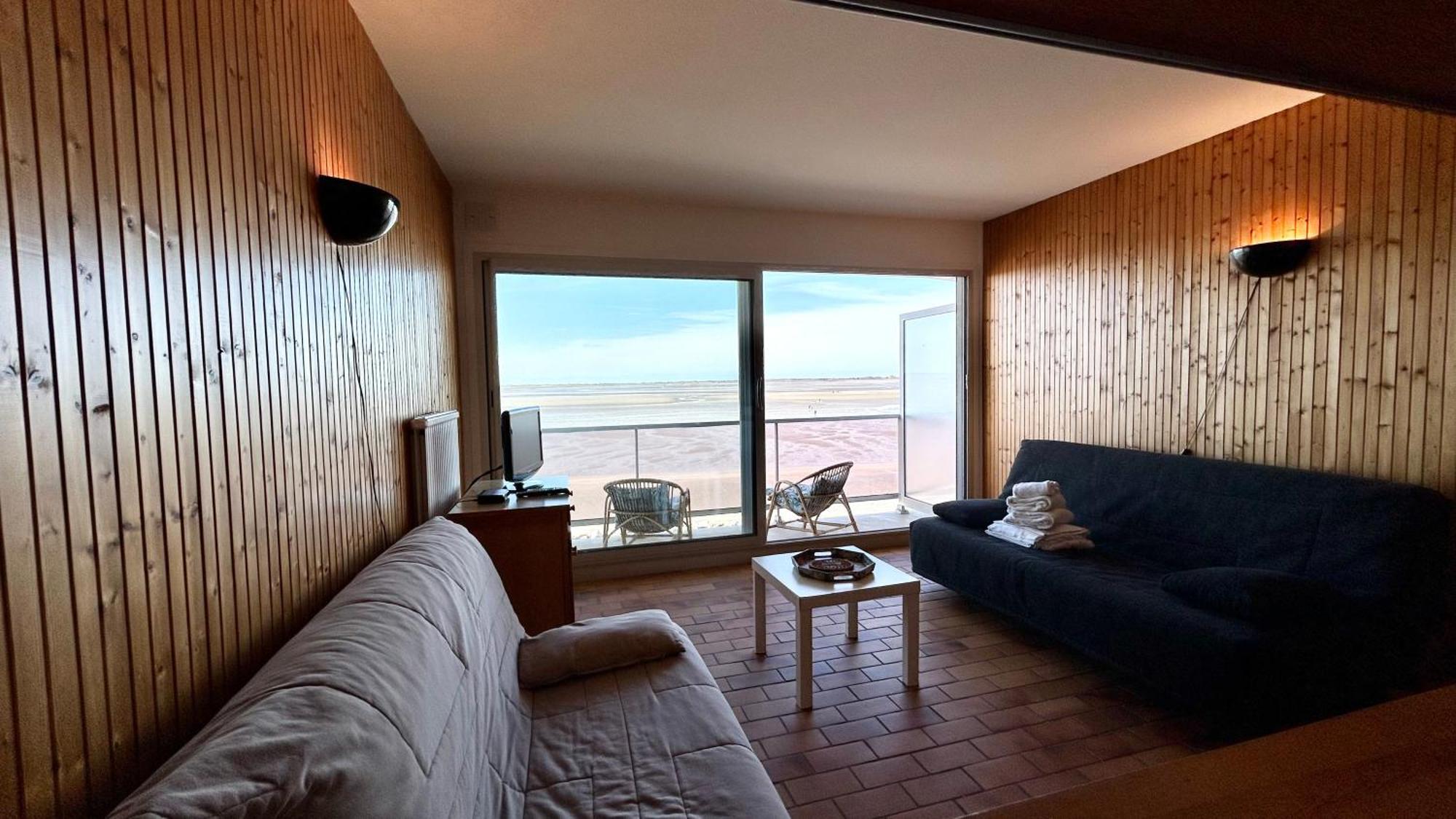 Studio Avec Balcon, Vue Panoramique Sur La Baie Le Crotoy Dış mekan fotoğraf