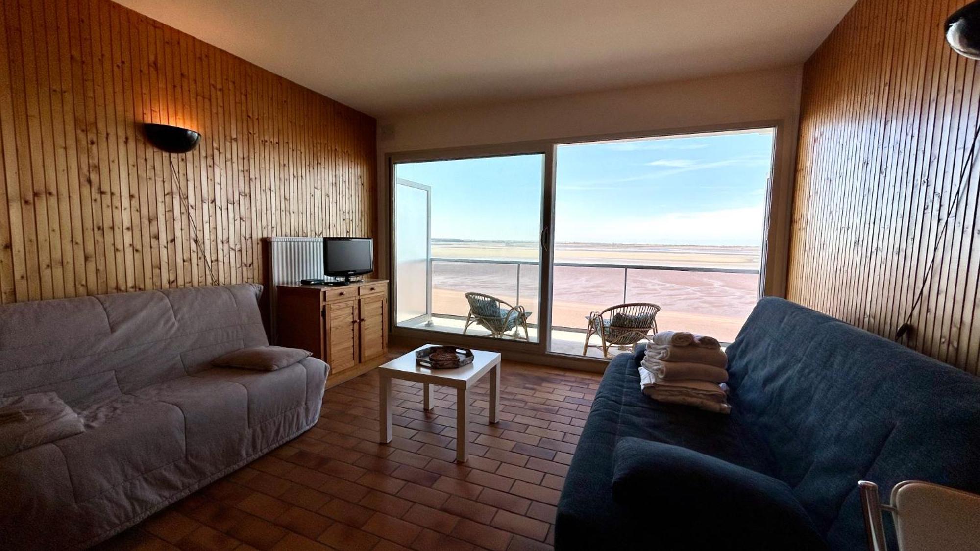 Studio Avec Balcon, Vue Panoramique Sur La Baie Le Crotoy Dış mekan fotoğraf